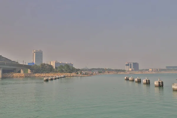 Ein Blick Auf Tung Chung Bay Hong Kong — Stockfoto