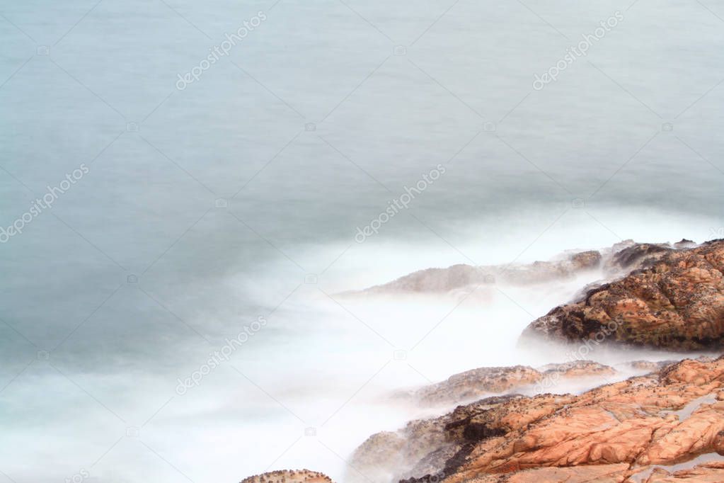 the Cliff at Shek O, Hong Kong