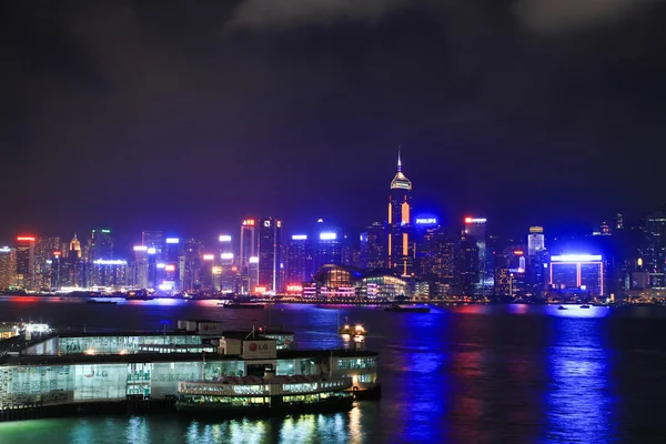 2010 年香港の夜景 — ストック写真