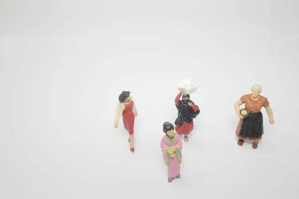 Diversão Figura Mundo Miniatura — Fotografia de Stock