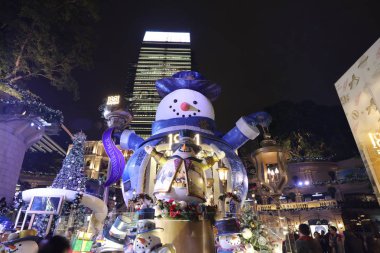 Hong Kong adlı Noel gecesi. Hong Kong bir özerk 2016 ilgi alanım