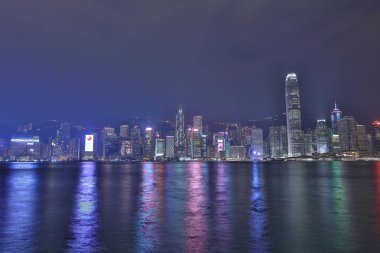 Hong Kong manzarası. Çin. 2016