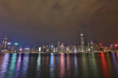 gece 2016 Hong Kong limanında 