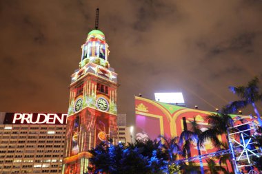 Hong Kong Pulse 3d ışık gösterisi, tst