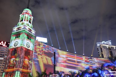 Hong Kong Pulse 3d ışık gösterisi, tst