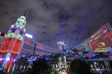 Hong Kong Pulse 3d ışık gösterisi, tst