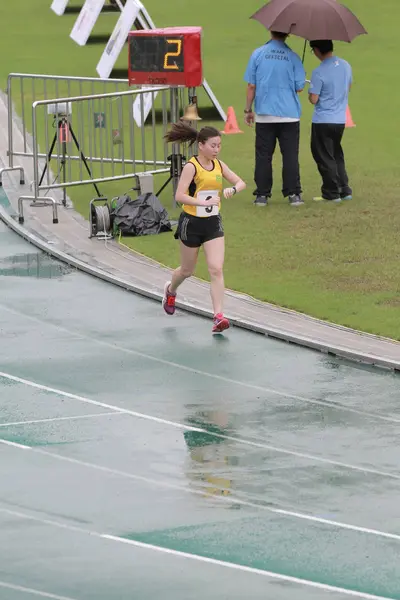 Das Hong Kong Spiel Auf Dem Tseung Kwan Sportplatz — Stockfoto