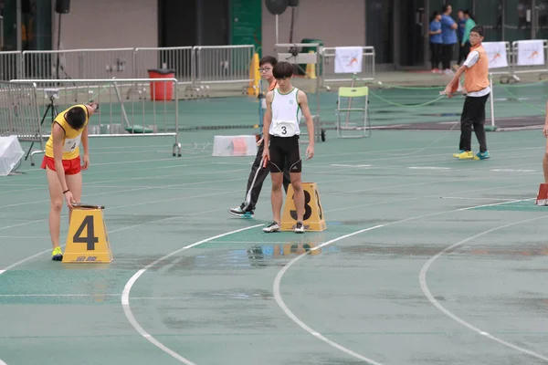 Tseung Kwan Sporcu Yer Hong Kong Maçta — Stok fotoğraf