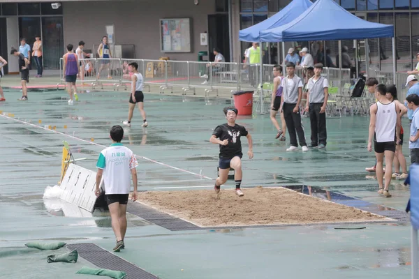 Das Hong Kong Spiel Auf Dem Tseung Kwan Sportplatz — Stockfoto