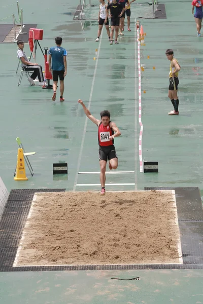 Das Hong Kong Spiel Auf Dem Tseung Kwan Sportplatz — Stockfoto