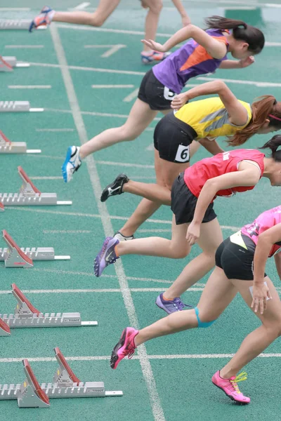 Hong Kong Hra Tseung Kwan Sportovní Hřiště — Stock fotografie