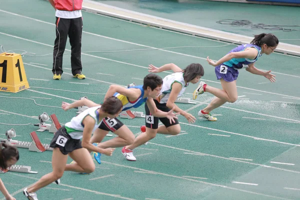 Hong Kong Hra Tseung Kwan Sportovní Hřiště — Stock fotografie