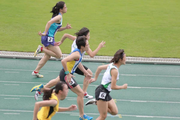 Das Hong Kong Spiel Auf Dem Tseung Kwan Sportplatz — Stockfoto