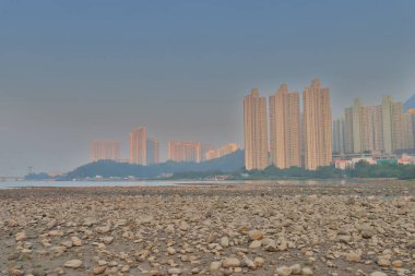 Tung Chung bay hong kong bir görünüm