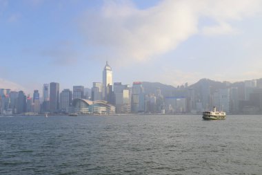 Kowloon taraftan 2019 görüldüğü gibi hk