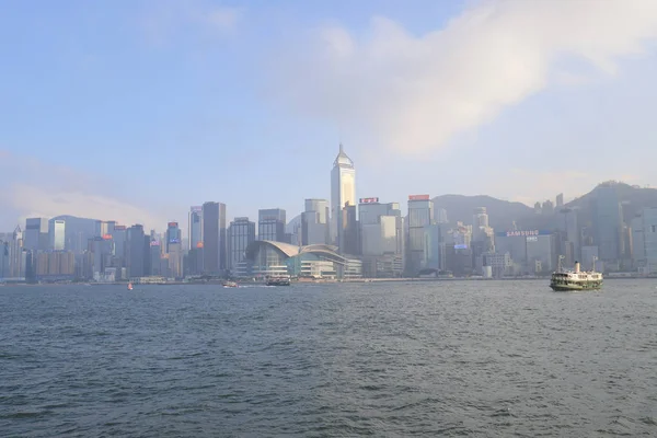 Kowloon taraftan 2019 görüldüğü gibi hk