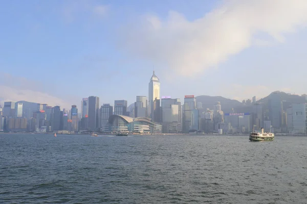 Kowloon taraftan 2019 görüldüğü gibi hk