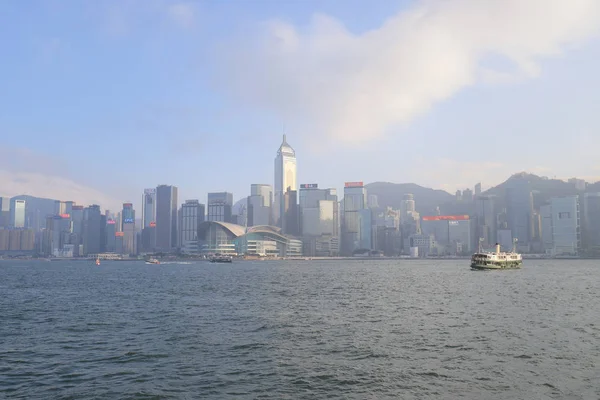 Kowloon taraftan 2019 görüldüğü gibi hk