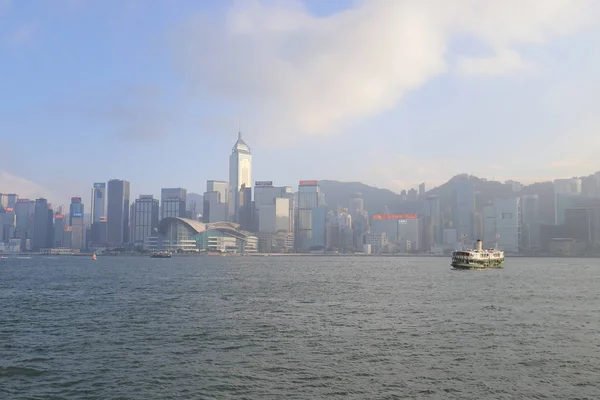 Visto Desde Lado Kowloon 2019 — Foto de Stock