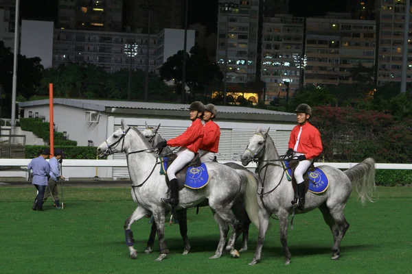 Galopp Hong Kong Jockey Club — Stockfoto