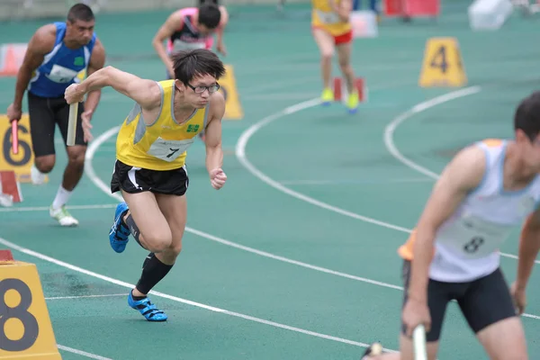 Das Hong Kong Spiel Auf Dem Tseung Kwan Sportplatz — Stockfoto