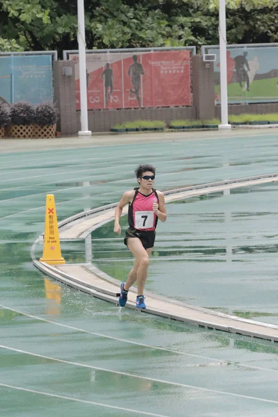 Tseung Kwan Sporcu Yer Hong Kong Maçta — Stok fotoğraf