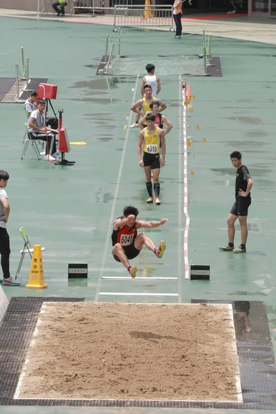 Das Hong Kong Spiel Auf Dem Tseung Kwan Sportplatz — Stockfoto