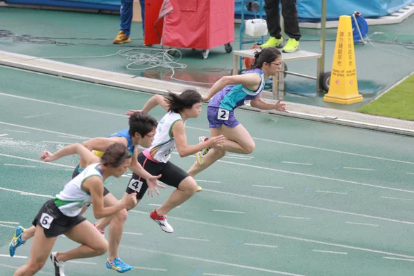 Das Hong Kong Spiel Auf Dem Tseung Kwan Sportplatz — Stockfoto