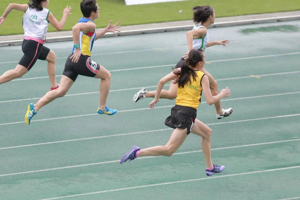 Tseung Kwan Boisko Sportowe Grę Hong Kong — Zdjęcie stockowe