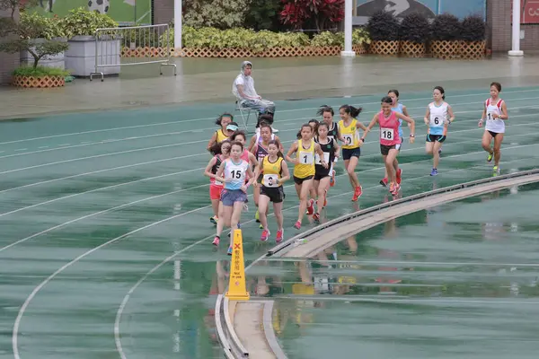 Гонг Конг Игра Tseung Kwan Sports Ground — стоковое фото