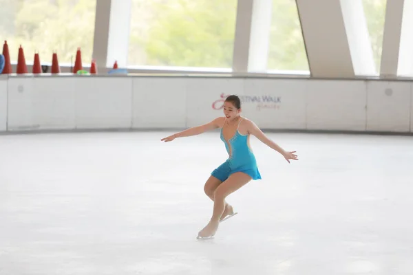 Patinação Artística Patinação Gelo Velocidade — Fotografia de Stock