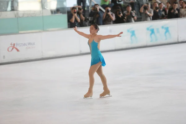 Patinação Artística Patinação Gelo Velocidade — Fotografia de Stock