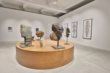 Müze Oda sanat galerisi sergi ekran