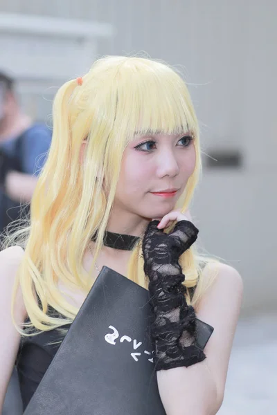 Cosplayer Vestito Festa Csoplay All Asia — Foto Stock