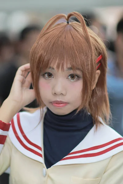 공정에서 Cosplayers — 스톡 사진