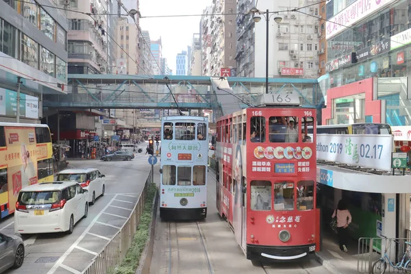 Tram Ook Een Belangrijke Toeristische Attractie — Stockfoto