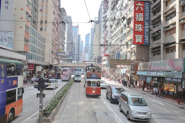 Tram Ook Een Belangrijke Toeristische Attractie — Stockfoto