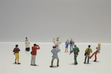  küçük bir rakam düğün araba ile