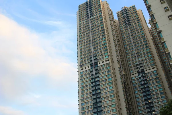 Edifício de apartamentos chique em Hong Kong — Fotografia de Stock