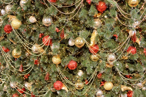 Decoraciones de Navidad en el centro comercial hk — Foto de Stock