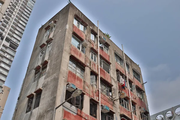 Área residencial a oeste da ilha, hk março 2019 — Fotografia de Stock