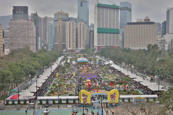 Show de flores realizada Victoria Park março 2019 — Fotografia de Stock