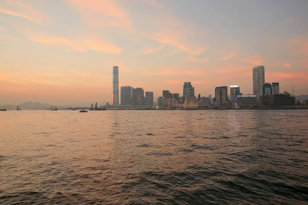 Projeto na recuperação de West Kowloon em 2014 — Fotografia de Stock