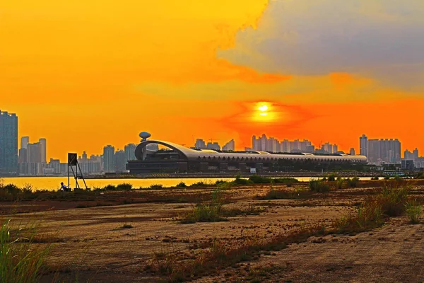 A kai tak sétahajózás Hk Victoria Harbour — Stock Fotó