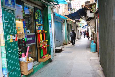 Hong Kong Cheung Chau adası, Çin.