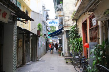 Hong Kong Cheung Chau adası, Çin.