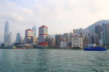 Makao Hong Kong Hong Kong Harbor Feribot Tekne için