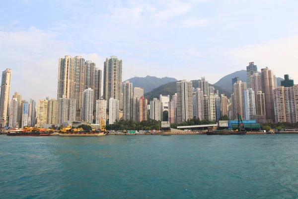 Kennedy Town, Belcher Bay, Hong Kong — Foto de Stock