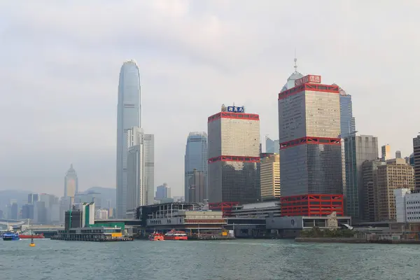 Hong kong victoria Limanı — Stok fotoğraf