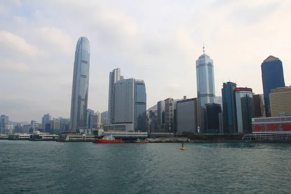 Hong kong victoria harbour — Stock Photo, Image